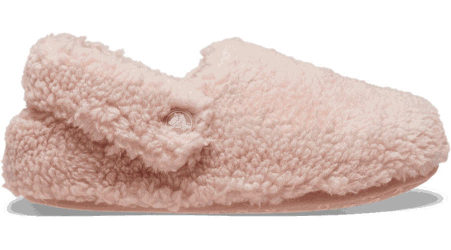 Crocs Toddler Classic Cozzzy Slipper Babouche Enfants Pink Clay 19 - Crocs FR Feed New - Modalova