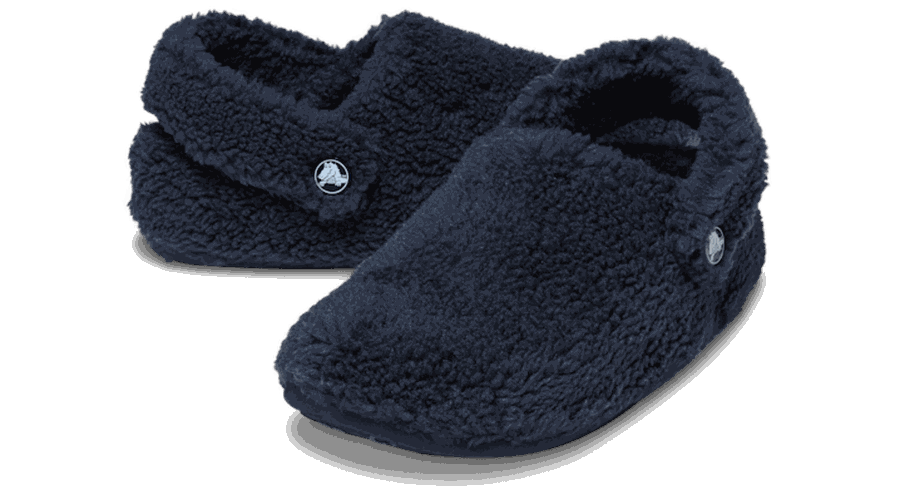 Classic Cozzzy Slipper Babouche Enfants Navy 28 - Crocs - Modalova