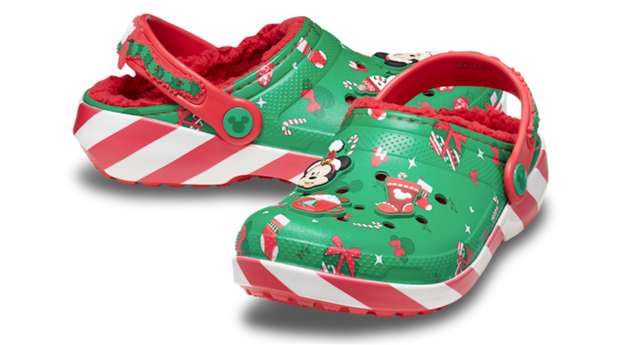 Toddlers Mickey Holiday Lined Classic Sabots Enfants Multi 22 - Crocs - Modalova