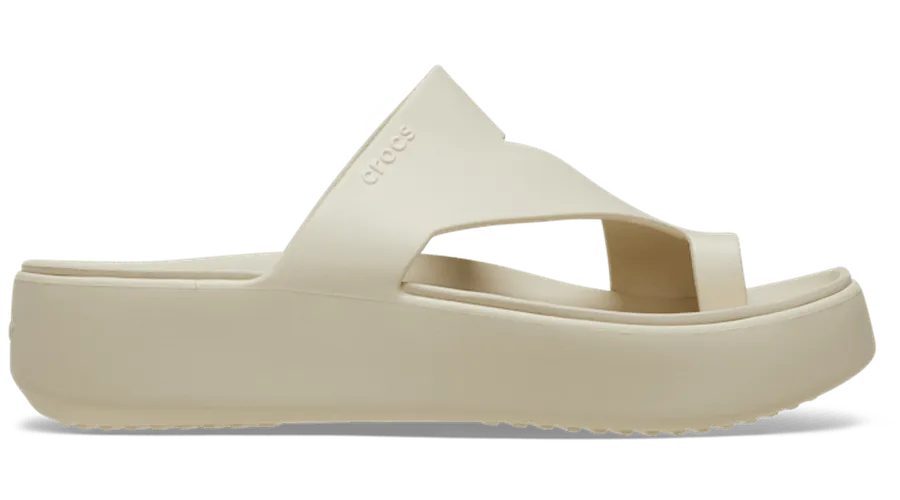 Crocs Getaway Platform Toe Loop Sandales s Sandstone 34 - Crocs FR Feed New - Modalova
