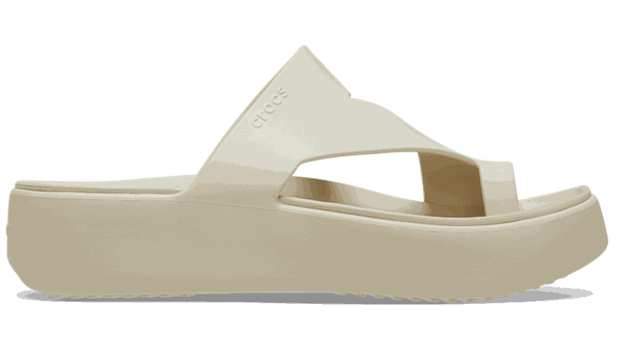 Getaway Platform Toe Loop Sandales s Sandstone 34 - Crocs - Modalova