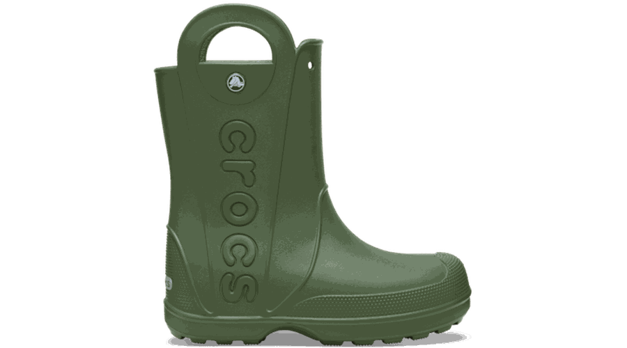 Handle It Rain Boot Bottes s Army Green 34 - Crocs - Modalova