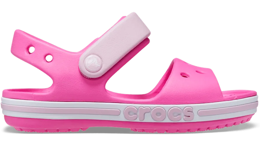 Crocs Toddler Bayaband Sandales Enfants Electric Pink 20 - Crocs FR Feed New - Modalova