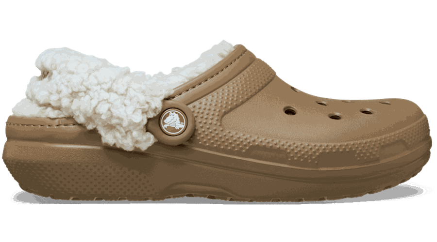 Crocs Classic Fleece Lined Sabots Unisex Sepia 36 - Crocs FR Feed New - Modalova