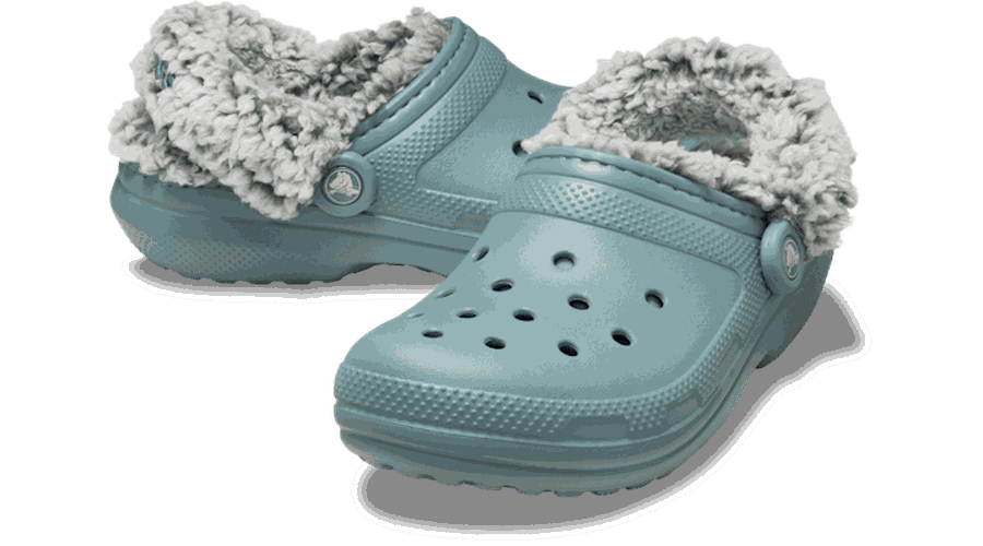 Classic Fleece Lined Sabots Unisex Pond 36 - Crocs - Modalova