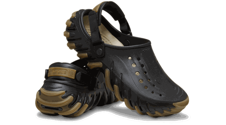 Echo Gum RO Sabots Unisex Black 33 - Crocs - Modalova