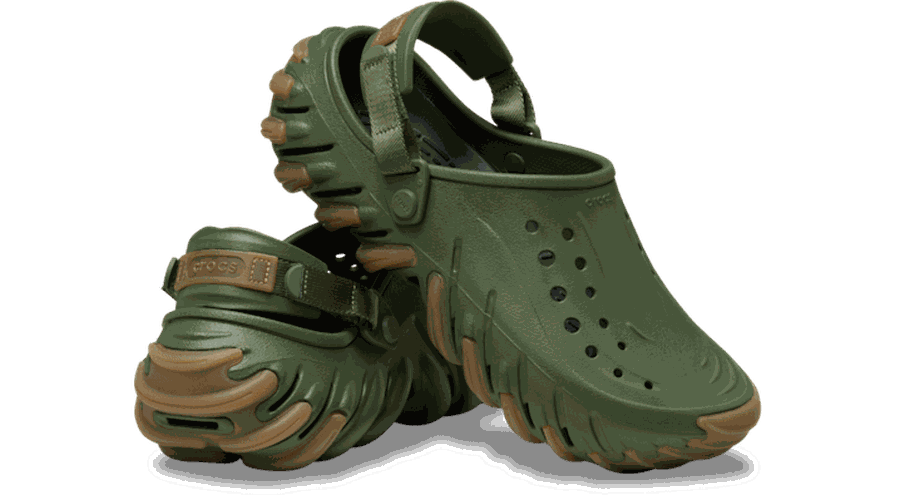 Echo Gum RO Sabots Unisex Army Green 37 - Crocs - Modalova