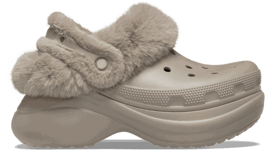 Crocs Bae Lined Sabots s Mushroom 41 - Crocs FR Feed New - Modalova
