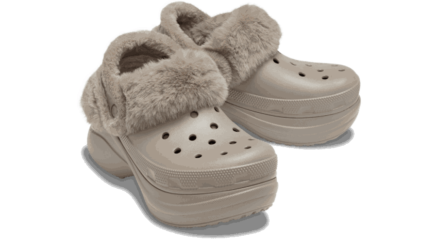 Bae Lined Sabots s Mushroom 41 - Crocs - Modalova