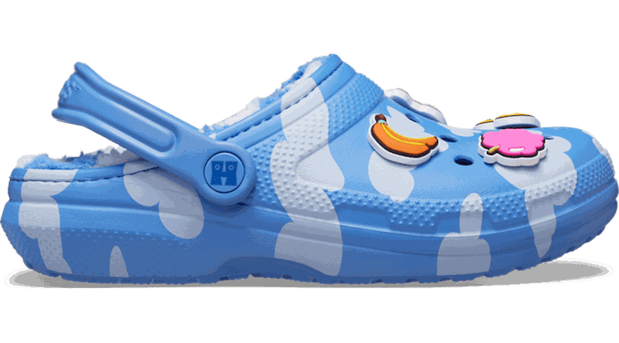 Happy Socks X Classic Lined Sabots Unisex Powder Blue 36 - Crocs - Modalova