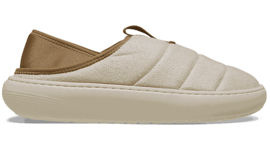 Classic Vegan Suede Moc Chaussures Unisex Sandstone 36 - Crocs - Modalova