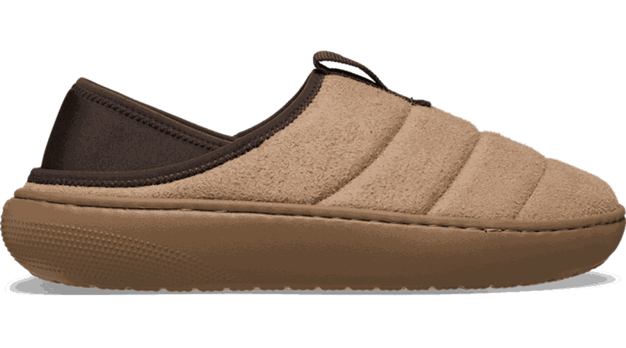Classic Vegan Suede Moc Chaussures Unisex Milk Chocolate 37 - Crocs - Modalova