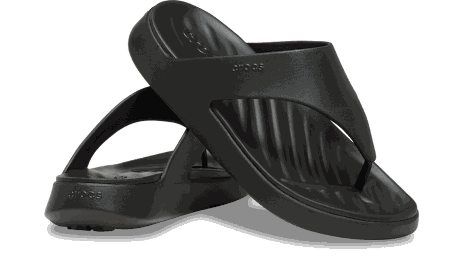 Getaway Triangle Tongs s Black 41 - Crocs - Modalova