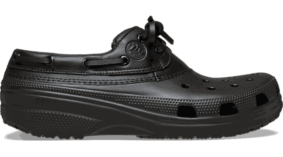 Classic Boat Shoe Chaussures Unisex Black / Black 33 - Crocs - Modalova