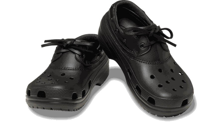 Classic Boat Shoe Chaussures Unisex Black / Black 33 - Crocs - Modalova