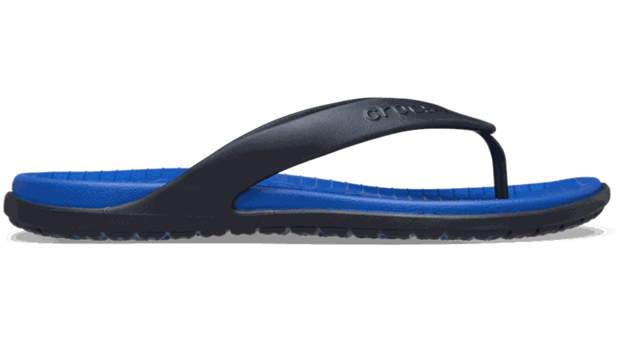 Crocs Coast Tongs s Blue Bolt/Deep Navy 41 - Crocs FR Feed New - Modalova