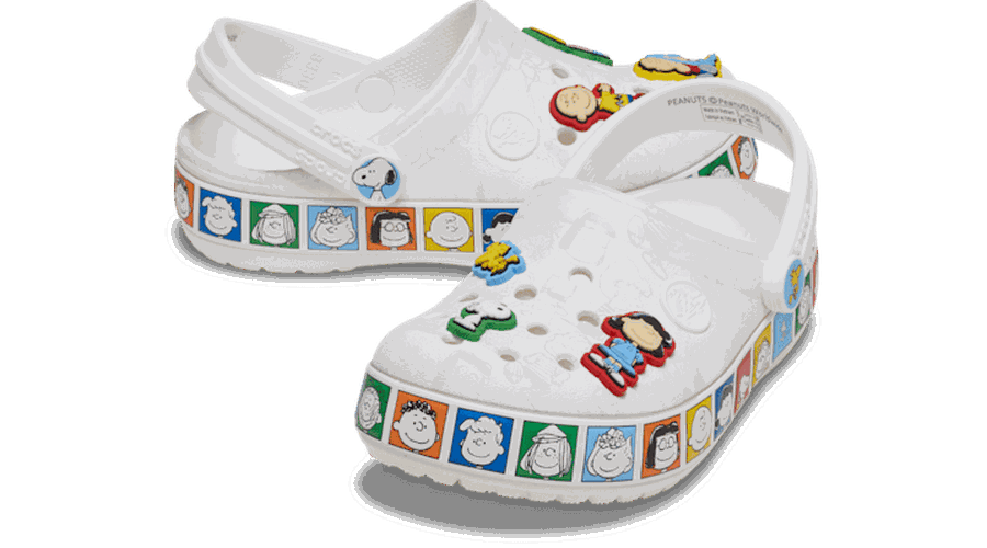 Peanuts Crocband Toddler Sabots Enfants Multi 24 - Crocs - Modalova