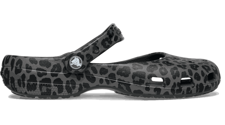 Classic Animal Ballet Ballerines s Black Sand / Leopard 36 - Crocs - Modalova
