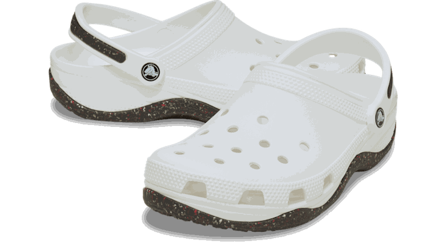 Classic Evo Sabots Unisex White 36 - Crocs - Modalova