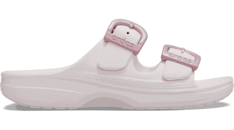 Saturday Enamel Buckle Sandales s Bubble Ice 39 - Crocs - Modalova