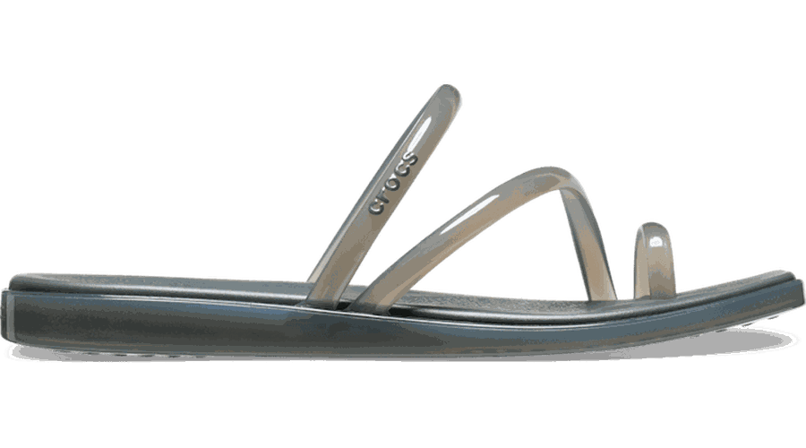 Crocs Miami Toe Loop Jelly Sandales s Carbon Jelly 42 - Crocs FR Feed New - Modalova