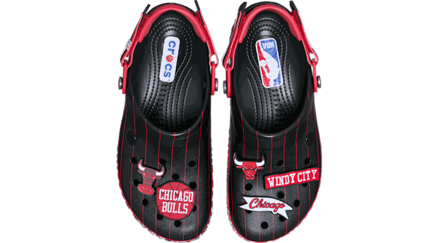 NBA Chicago Bulls Crocband™ Sabots Unisex Multi 43 - Crocs - Modalova
