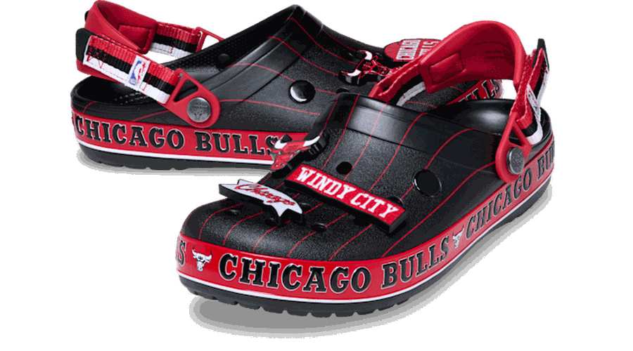 NBA Chicago Bulls Crocband™ Sabots Unisex Multi 43 - Crocs - Modalova