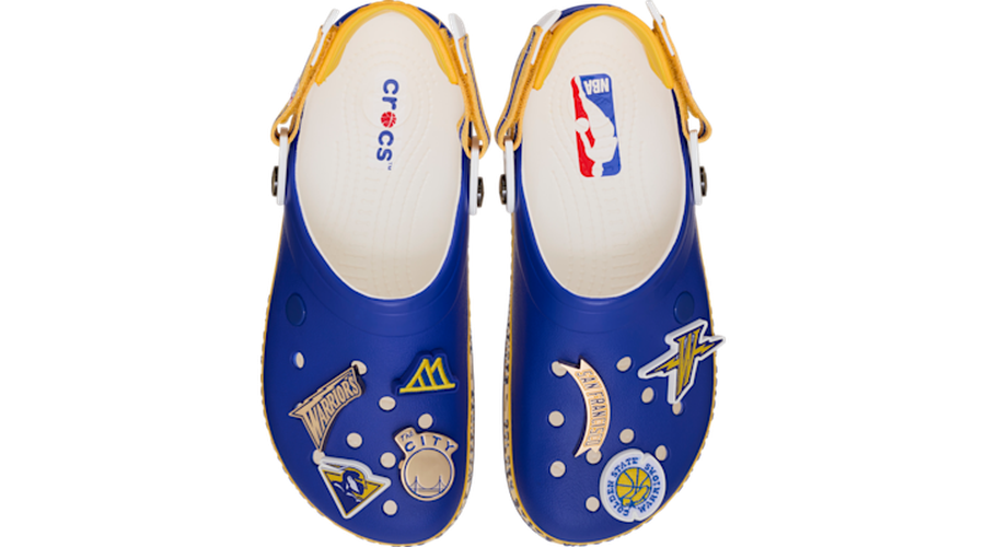 NBA Golden State Warriors Crocband™ Sabots Unisex Multi 43 - Crocs - Modalova