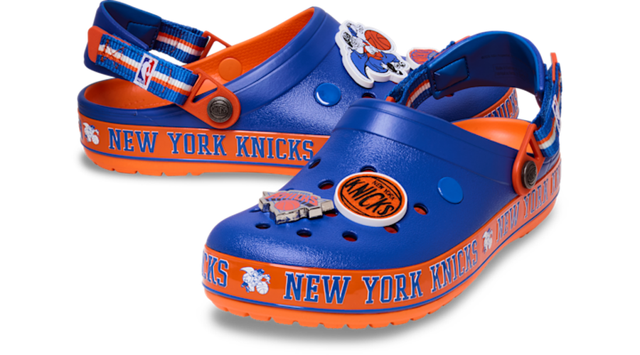 NBA New York Knicks Crocband™ Sabots Unisex Multi 43 - Crocs - Modalova
