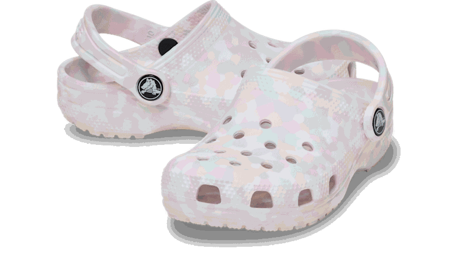 Toddler Classic Confetti Sabots Enfants Ice / Multi 19 - Crocs - Modalova