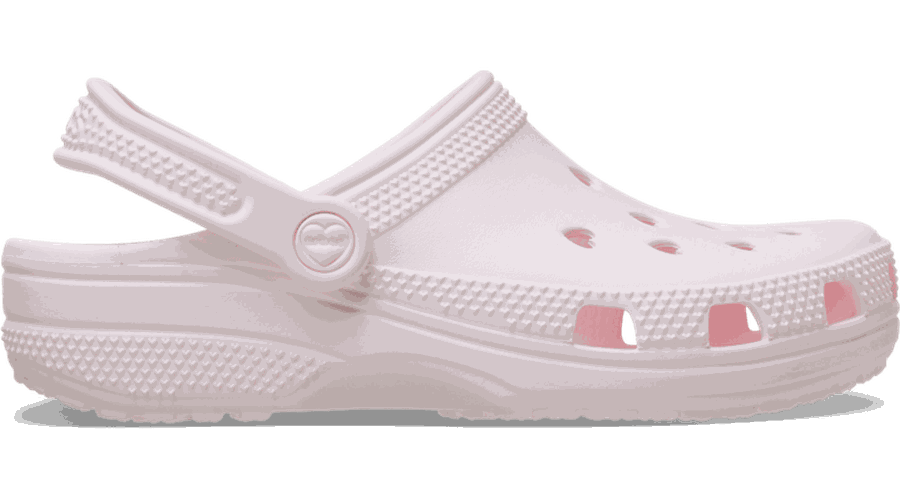 Classic Hearts Cut Out Sabots Unisex Bubble Ice 38 - Crocs - Modalova