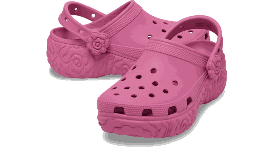 Classic Platform Bloom Sabots s Quiet Rose 36 - Crocs - Modalova