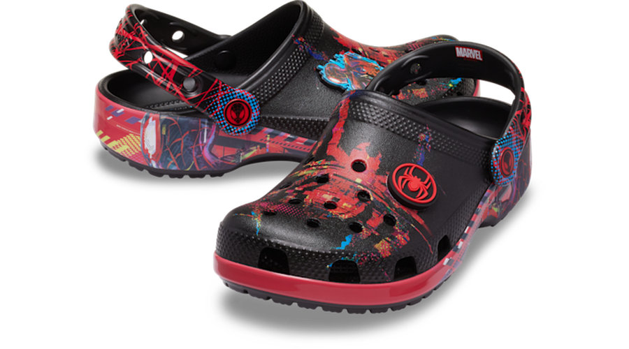 Spiderverse Miles Classic Sabots Enfants Multi 29 - Crocs - Modalova