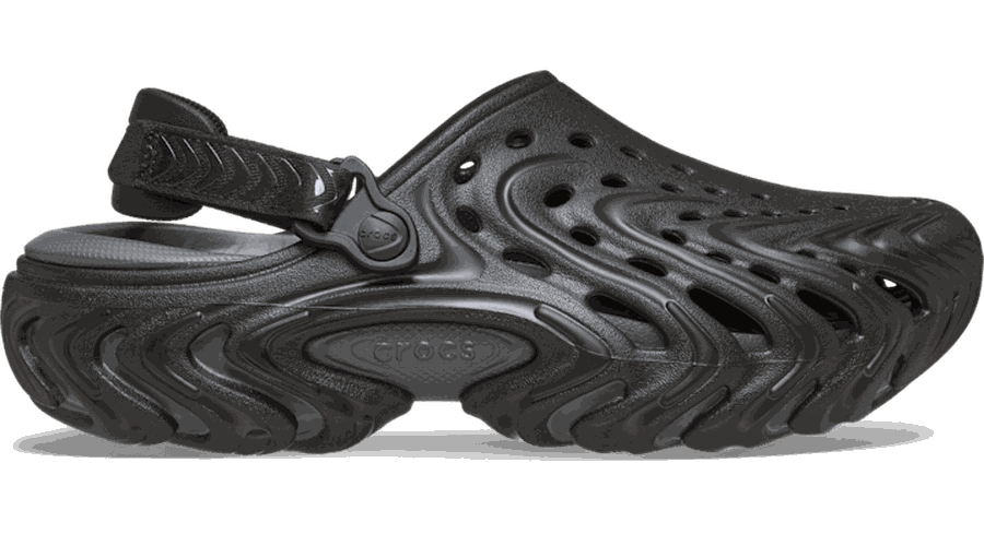 Echo II Chrome Sabots Unisex Black Chrome 48 - Crocs - Modalova