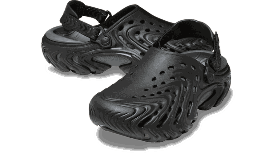 Echo II Chrome Sabots Unisex Black Chrome 48 - Crocs - Modalova