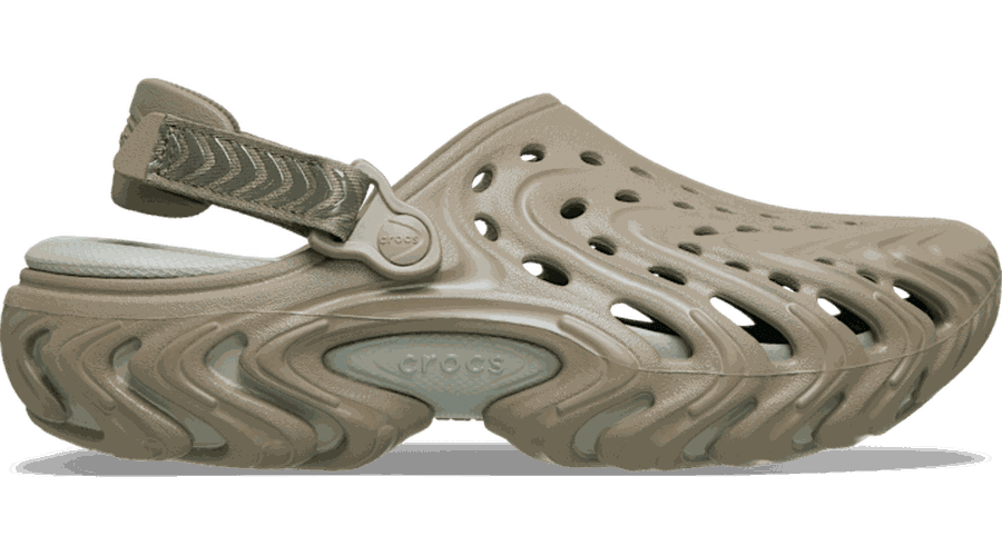 Crocs Echo II Chrome Sabots Unisex Khaki Chrome 33 - Crocs FR Feed New - Modalova