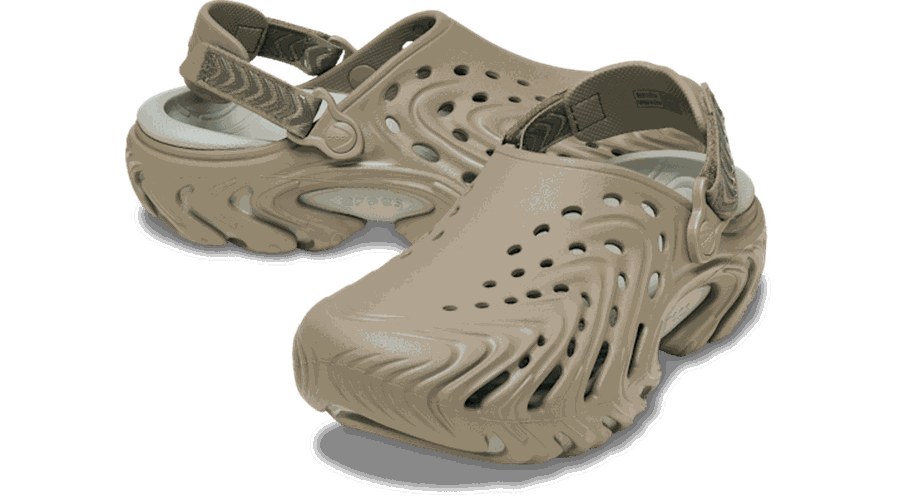 Echo II Chrome Sabots Unisex Khaki Chrome 33 - Crocs - Modalova
