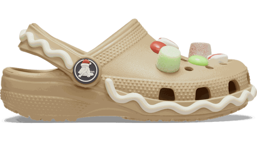 Classic Gingerbread Sabots Enfants Beige 30 - Crocs - Modalova