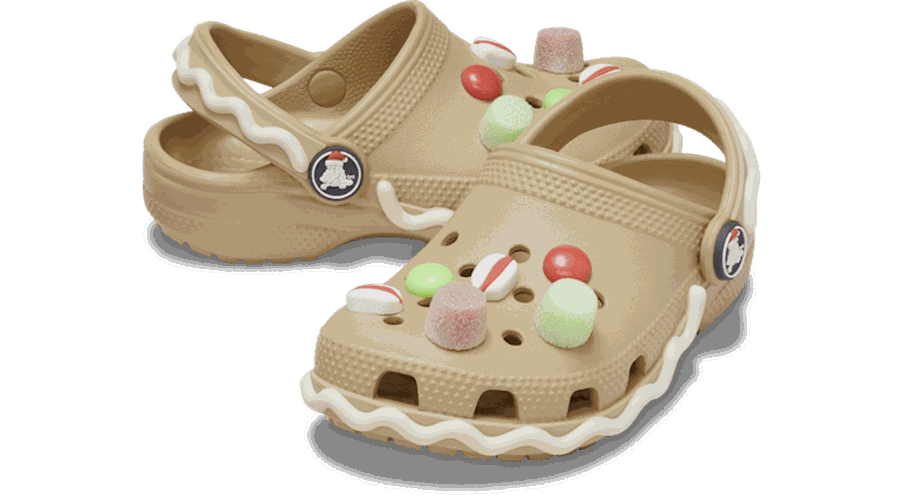 Classic Gingerbread Sabots Enfants Beige 30 - Crocs - Modalova