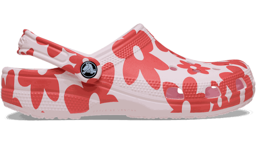 Crocs Classic Pop Petals Sabots Unisex Bubble Ice/Multi 36 - Crocs FR Feed New - Modalova