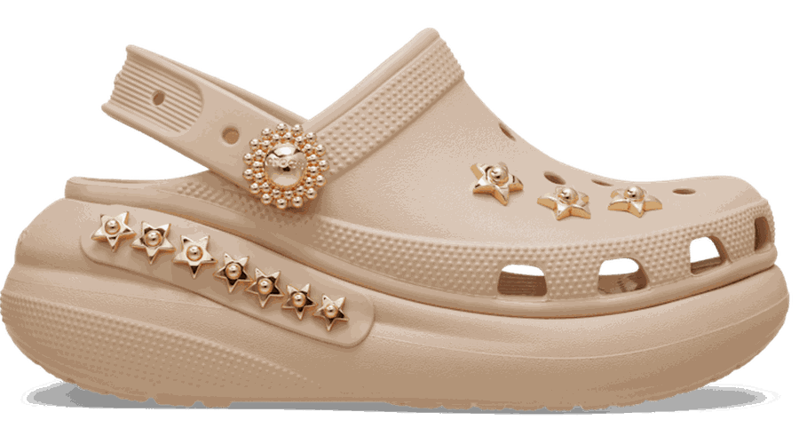 Crocs Crush Metal Minis Sabots Unisex Blush 33 - Crocs FR Feed New - Modalova