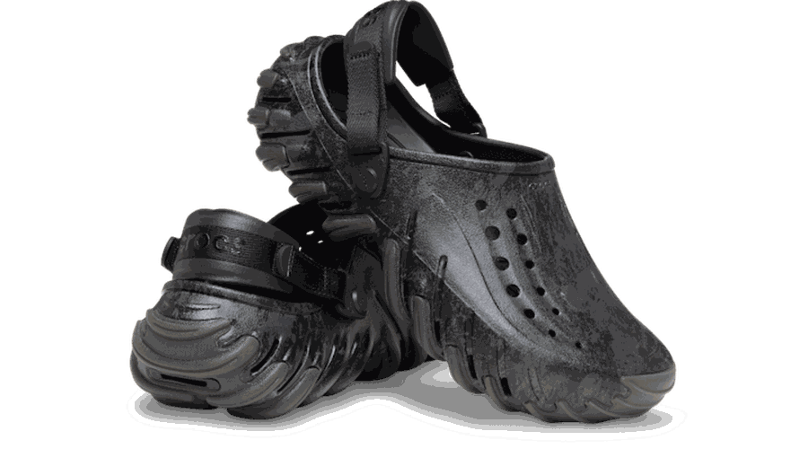 Echo RO Traverse Sabots Unisex Black / Multi 45 - Crocs - Modalova