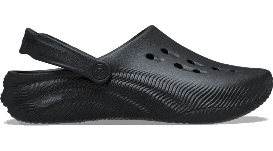 Mellow 2 Recovery Sabots Unisex Black/Carbon 33 - Crocs - Modalova