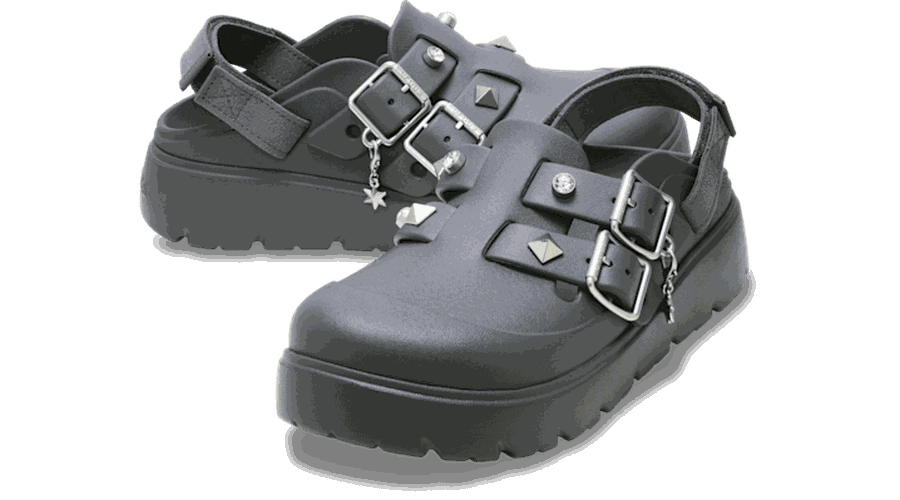 Loaferette Star Studded Sabots s Carbon 42 - Crocs - Modalova