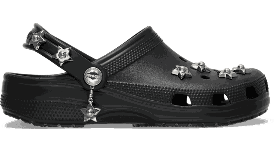 Crocs Classic Metal Minis Sabots Unisex Black 33 - Crocs FR Feed New - Modalova