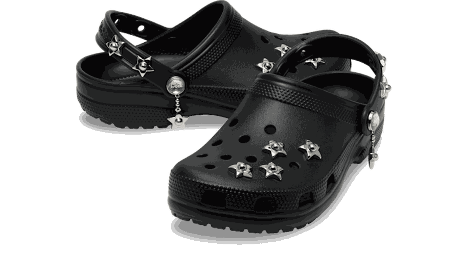 Classic Metal Minis Sabots Unisex Black 33 - Crocs - Modalova