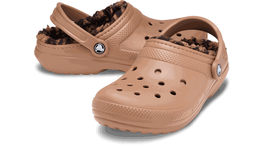 Classic Lined Animal Sabots Unisex Sepia 43 - Crocs - Modalova