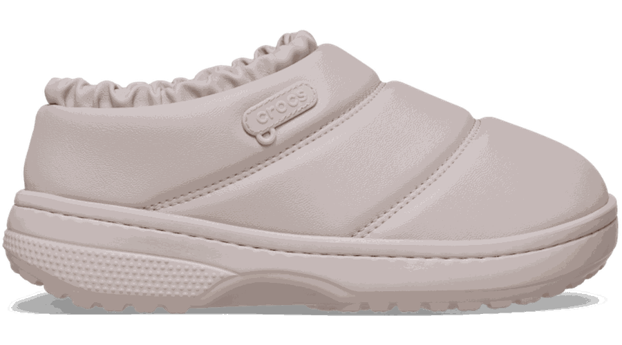 Puffy Sabots Unisex Cocoa Crème 42 - Crocs - Modalova