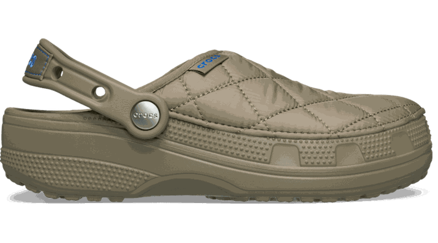 Crocs Crafted Nylon Sabots Unisex Khaki 43 - Crocs FR Feed New - Modalova