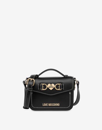 Mini Sac En Veau Love Chain Strap - Love Moschino - Modalova